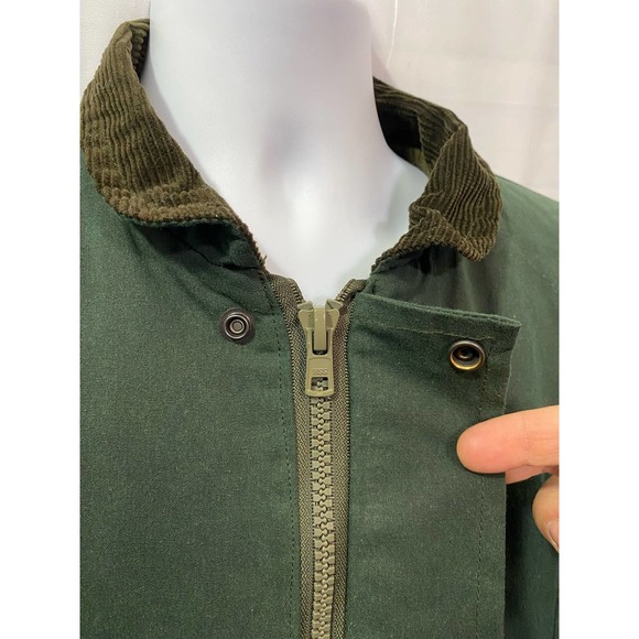 Work Wear King Green zip up Outdoors Camping Hunting Vest Size Large - Picture 10 of 11